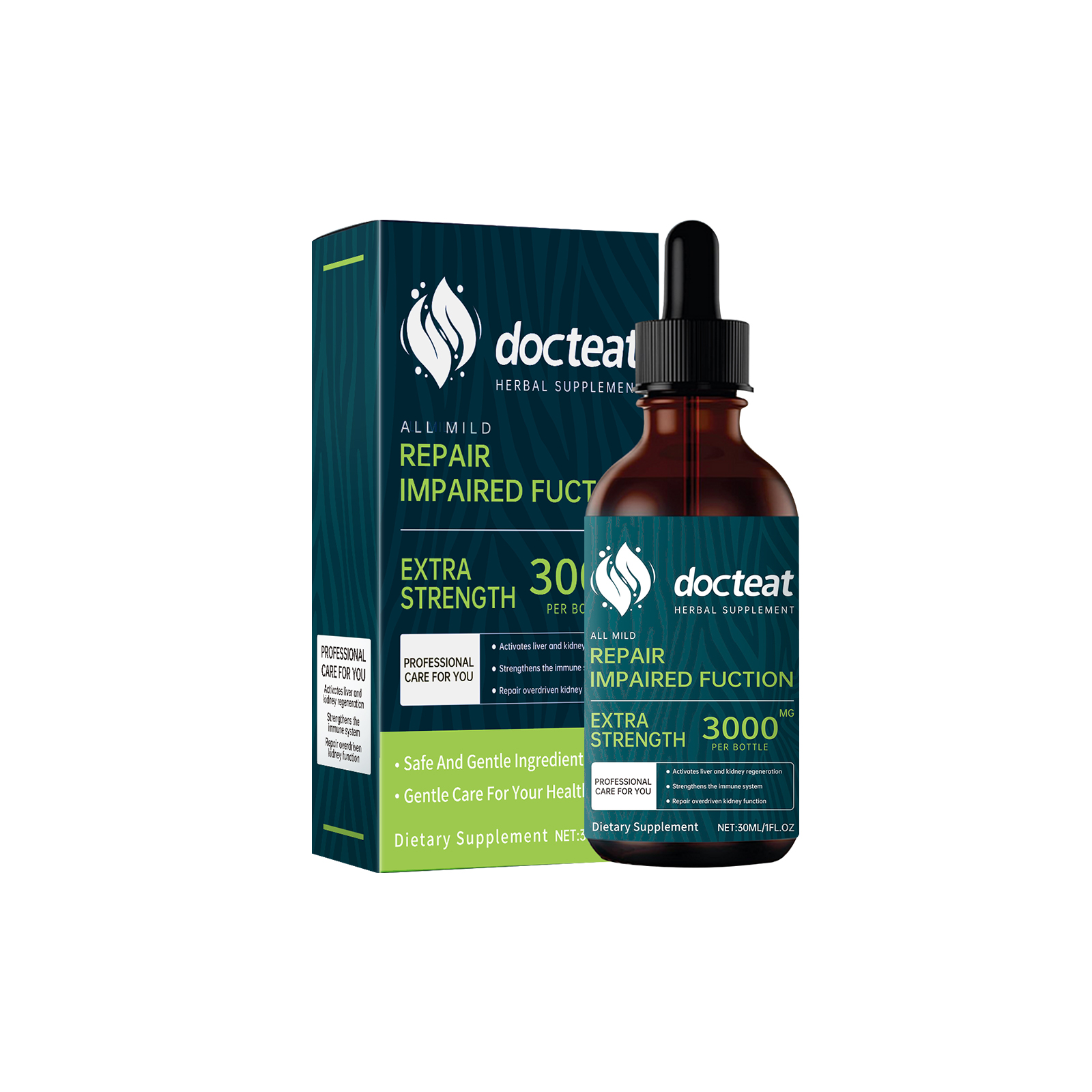 Herbal Wellness Drops - Herbal Dietary Supplement Drops – Gentle
