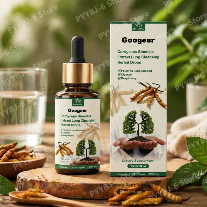 Herbal Wellness Drops - Cordyceps Sinensis Extract Herbal Drops with