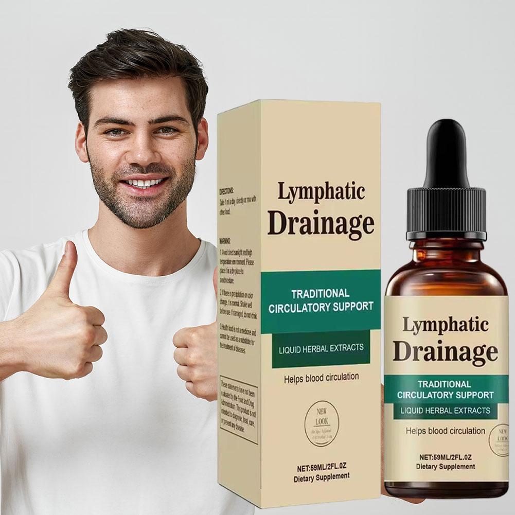 Herbal Wellness Drops - Natural Lymphatic Drainage Drops, Herbal Extracts