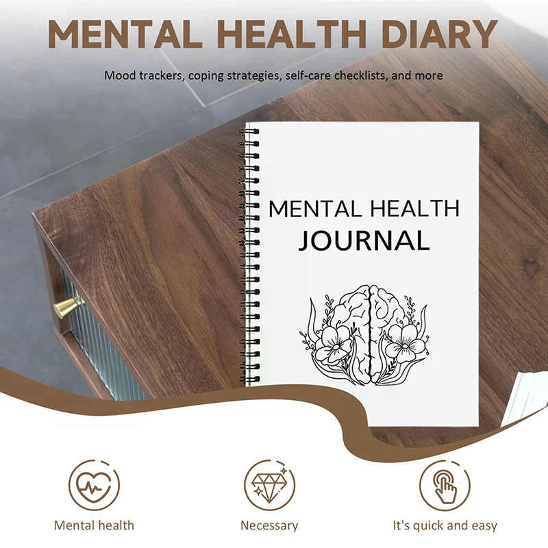 Health Wellness - Mental Health Journal ,Mental Health Planner,Wellness