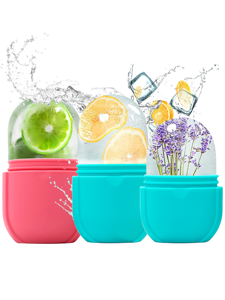 Health Wellness - Silicone Ice Cube Tray Mold Face