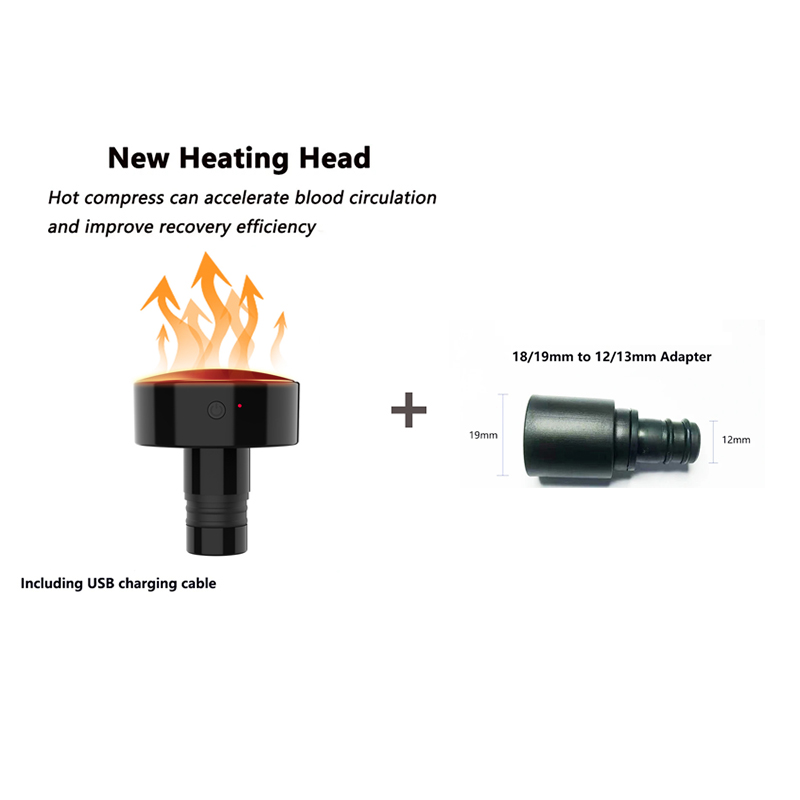 New Heat Fascia Gun Massage He - Health Wellness 评论和价格