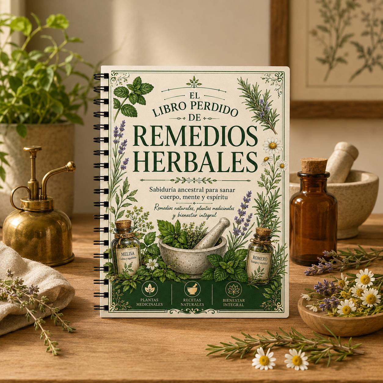 Spanish Herbal Remedies Journa - Herbal Wellness Recipes 评论和价格