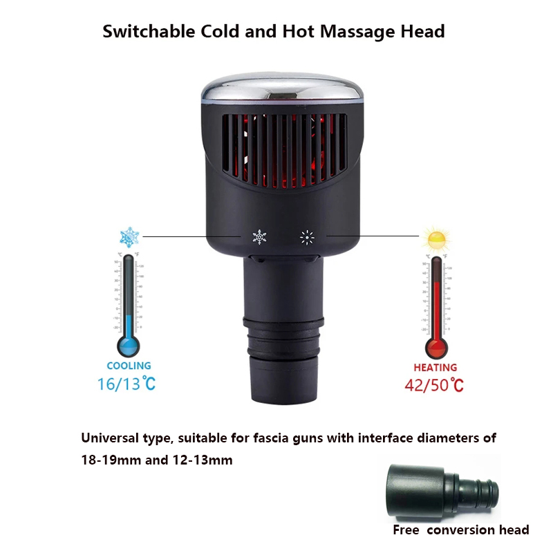 New Heat-Cold Fascia Gun Massa - Health Wellness 评论和价格