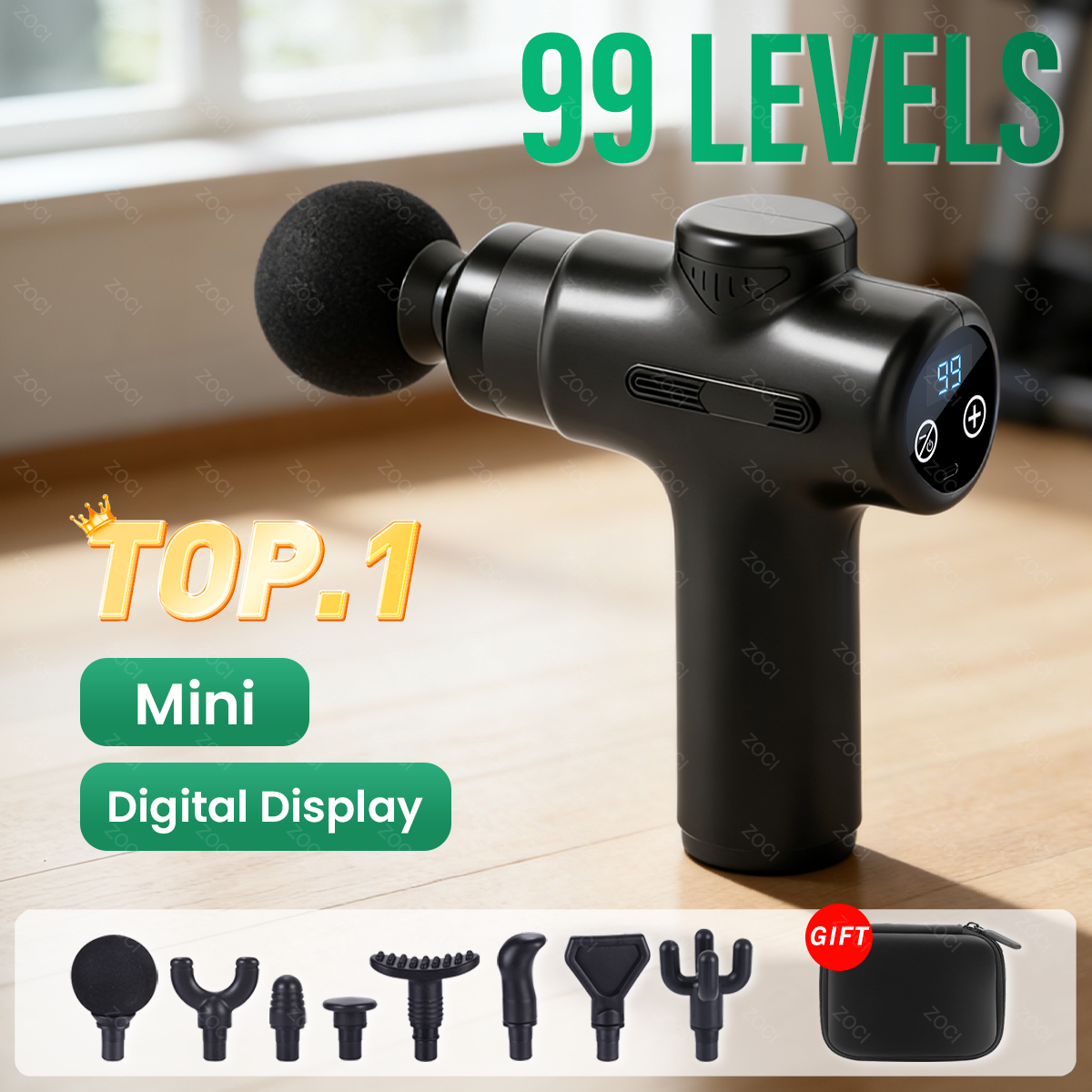 Mini 99 Speed Massage Gun Prof - Health Wellness 评论和价格