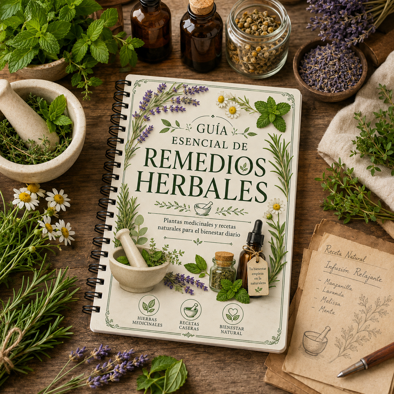 Spanish Herbal Remedies Guide  - Herbal Wellness Recipes 评论和价格