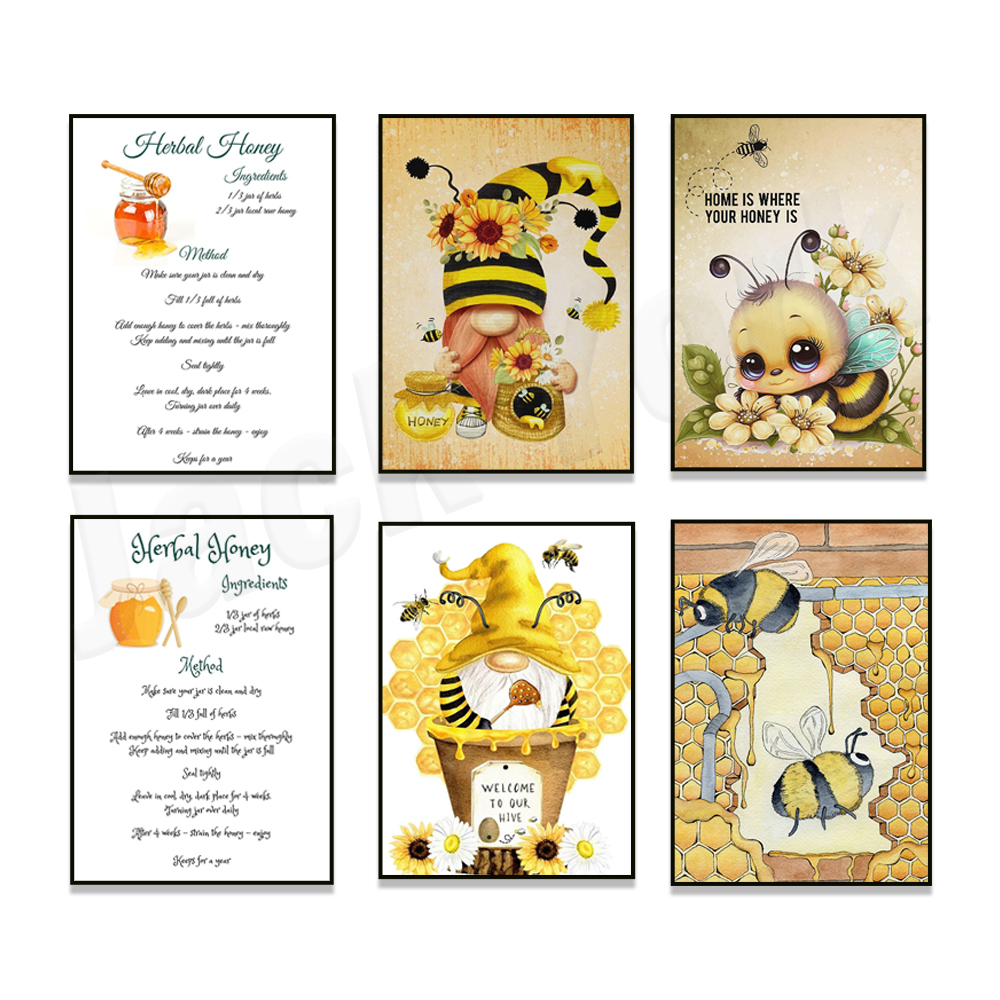 Herbal honey recipe poster, be - Herbal Wellness Recipes 评论和价格