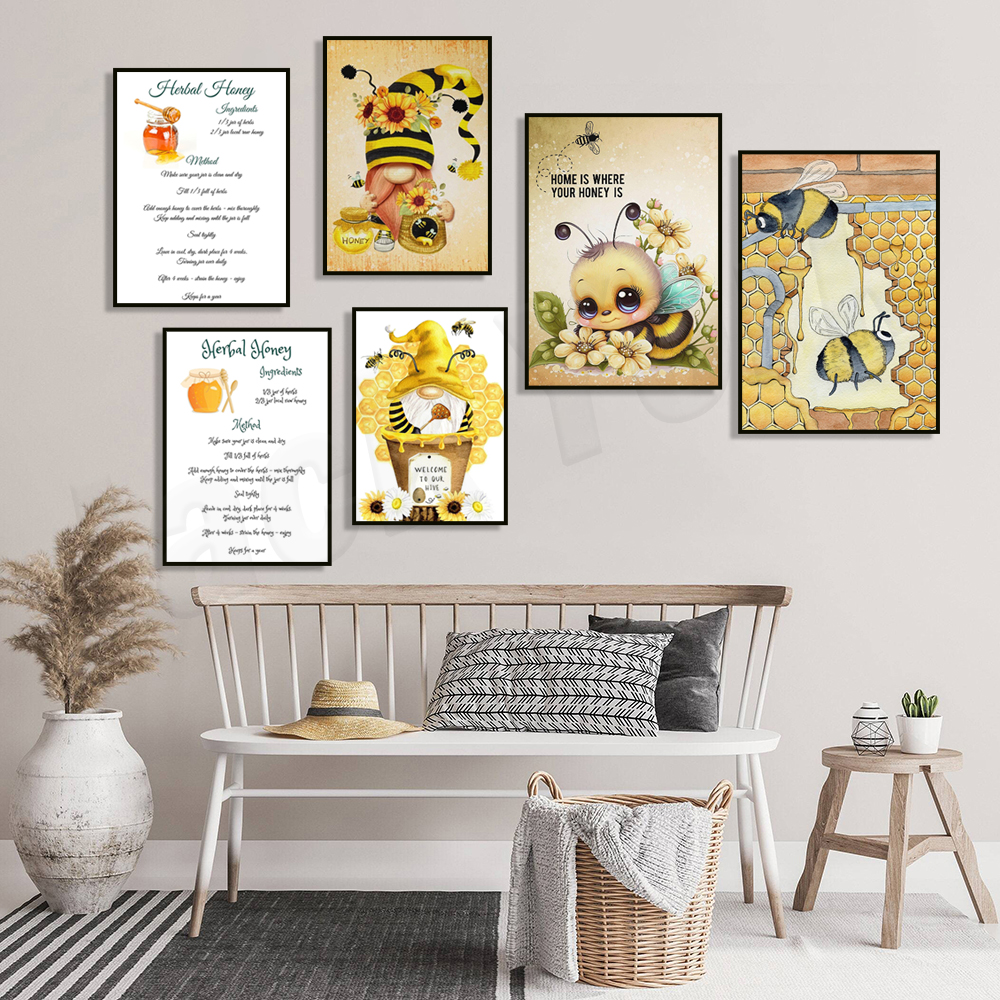 Herbal honey recipe poster, be - Herbal Wellness Recipes 评论和价格