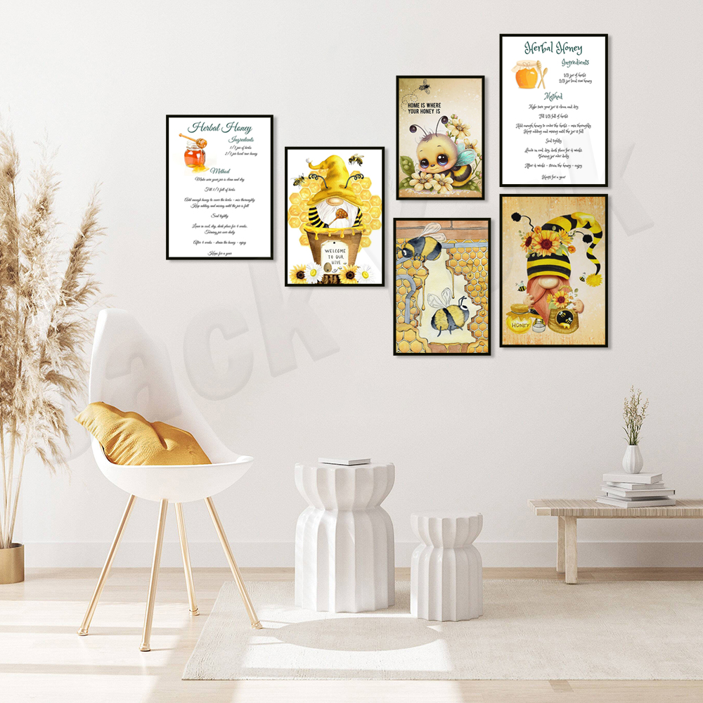 Herbal honey recipe poster, be - Herbal Wellness Recipes 评论和价格