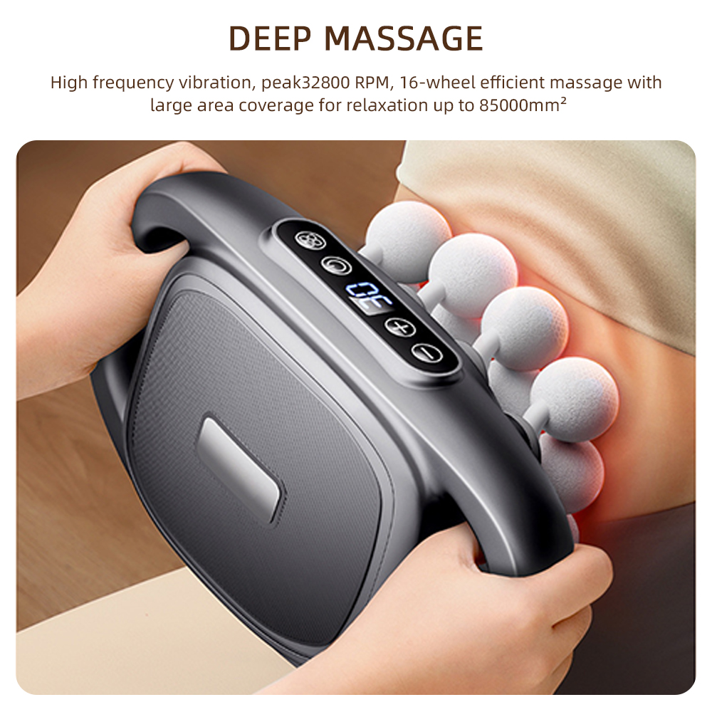 16-Head Fascia Gun High-Freque - Health Wellness 评论和价格