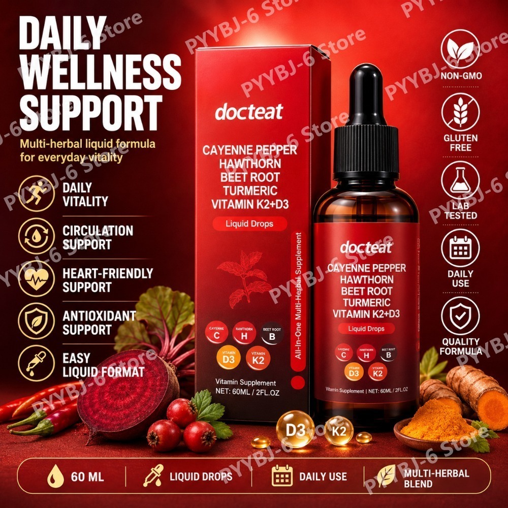 Cayenne Pepper Liquid Drops wi - Herbal Wellness Drops 评论和价格