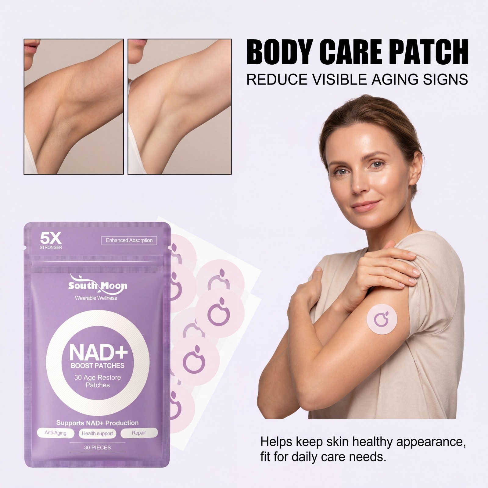 60/120pcs Body Care Patch Mois - Health Wellness 评论和价格